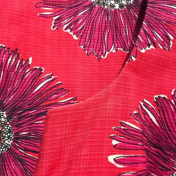 Lilly Pulitzer Stephanie Island Coral Floral Pink Dress size 0 - Picture 5 of 5